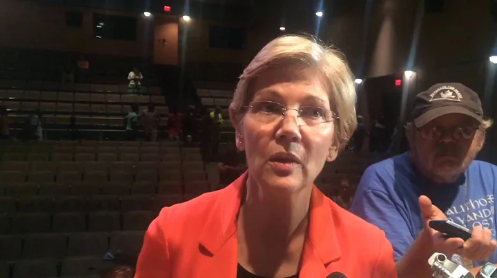 WATCH: Sen. Warren Asked About Ballot Question Expanding Charter Schools