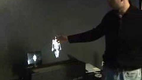 Heliodisplay Air Projection