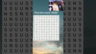 IMPOSSIBLE WORD SEARCH.. #Shorts screenshot 3