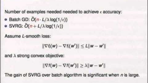 Stochastic Optimization for Big Data Machine Learning Problems