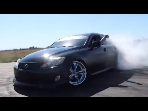 How to do donuts in a lexus is250!