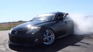 How to do donuts in a lexus is250!