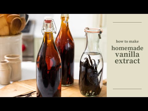 How to Make Homemade Vanilla