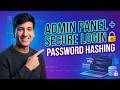 Professional Admin Panel with Secure Password Hashing | PHP MySQL Tutorial | Web Dev Urdu Hindi