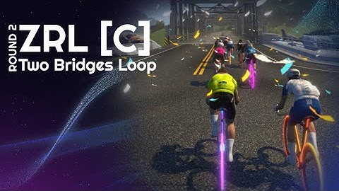 Zwift Racing League - Atlantic East Open C1 on Two Bridges Loop in Watopia