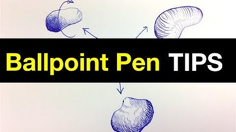 Simple Ballpoint Pen Shading Tips Pt 1