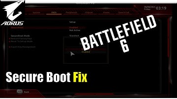 How to Enable Secure Boot for BF6 on B450 AORUS M  @BF6