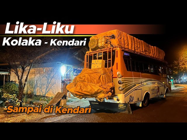 32 JAM NAIK BUS PAKET MEDIUM NON AC DARI MAKASSAR KE KENDARI | Naik bus Asma indah |Buslawesi Ep. 15 class=