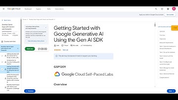 📌Hack2Skill:Getting Started with Google Generative AI Using the Gen AI SDK |Gen AI Program by Google