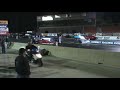 Kevin Swaney drag racing the Tin Indian Performance Pontiac Dragster goes 7.19 @ 187 mph
