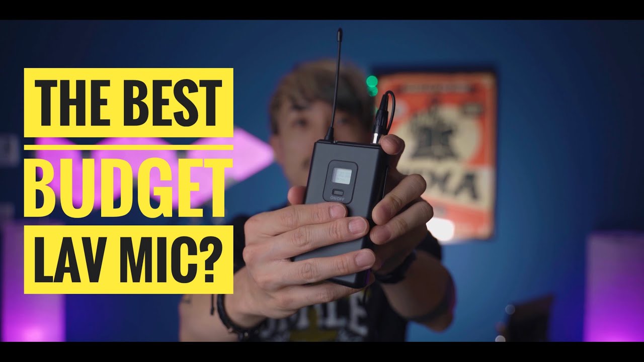 Best Budget Wireless Mic On Amazon. Fifine Wireless Microphone K037B Review and Audio Samples