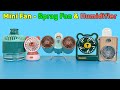 Mini Fan - Spray Fan Humidifier, Fresh Summer Strong Wind, Portable Rechargeable | Unboxing Review