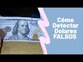 COMO DETECTAR UN BILLETE DE 100 DOLARES FALSO