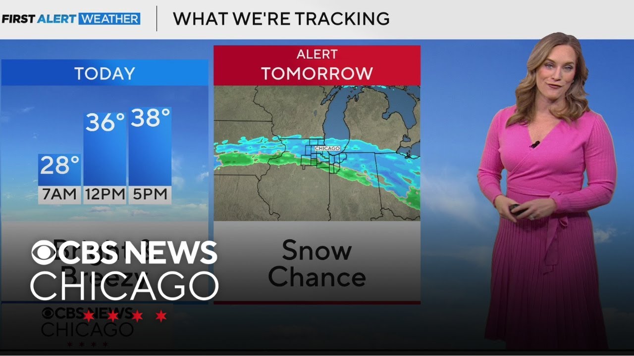 Sunshine returns Thursday in Chicago before another round of snow - YouTube