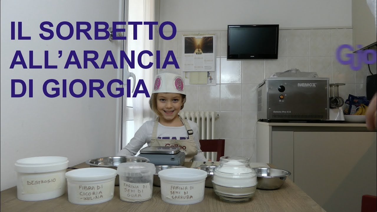 Il sorbetto all'arancia di Giorgia