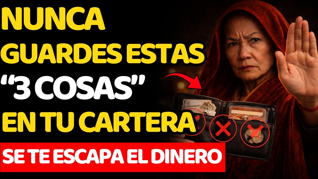 Por qué los millonarios NUNCA llevan estos 3 objetos en la cartera (haz que el dinero te persiga)