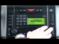 Basic phone functions in a Range Rover Sport fitted with a mObridge bluetooth kit