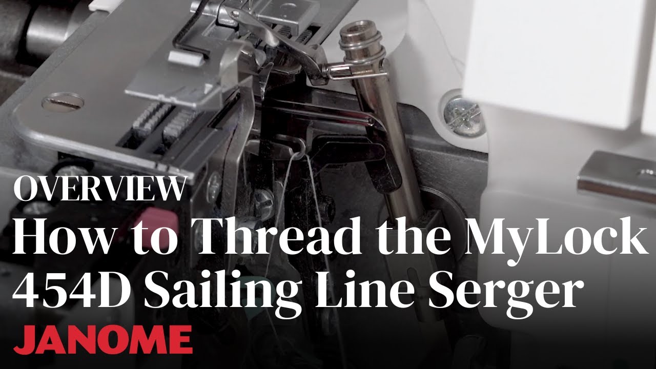 How to Thread the MyLock 454D Sailing Line Serger