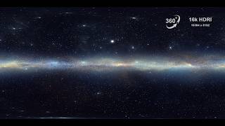 New project 3883: Animation of a space scene using a 16K 360° HDRI texture.