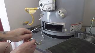 DIY Water Heater Thermopile  Thermocouple Repair Replace