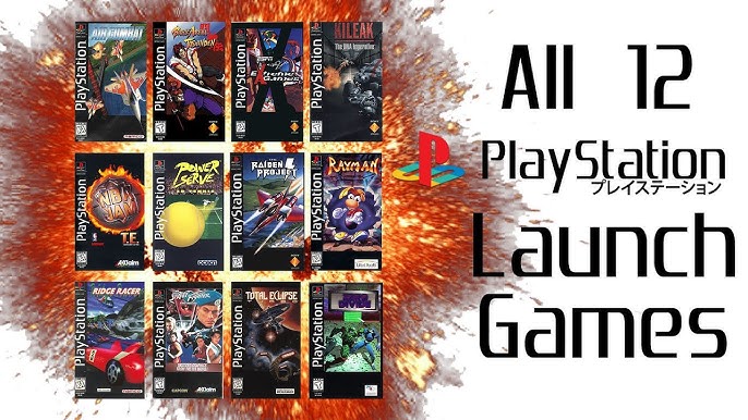 Playing EVERY PS1 Launch Game 