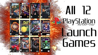 A Look at All 12 PS1 Launch Games