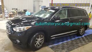 5N1AL0MM1DC322039 INFINITI JX35 2013