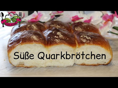 Video: Süße Brötchen Mit Quarkcreme
