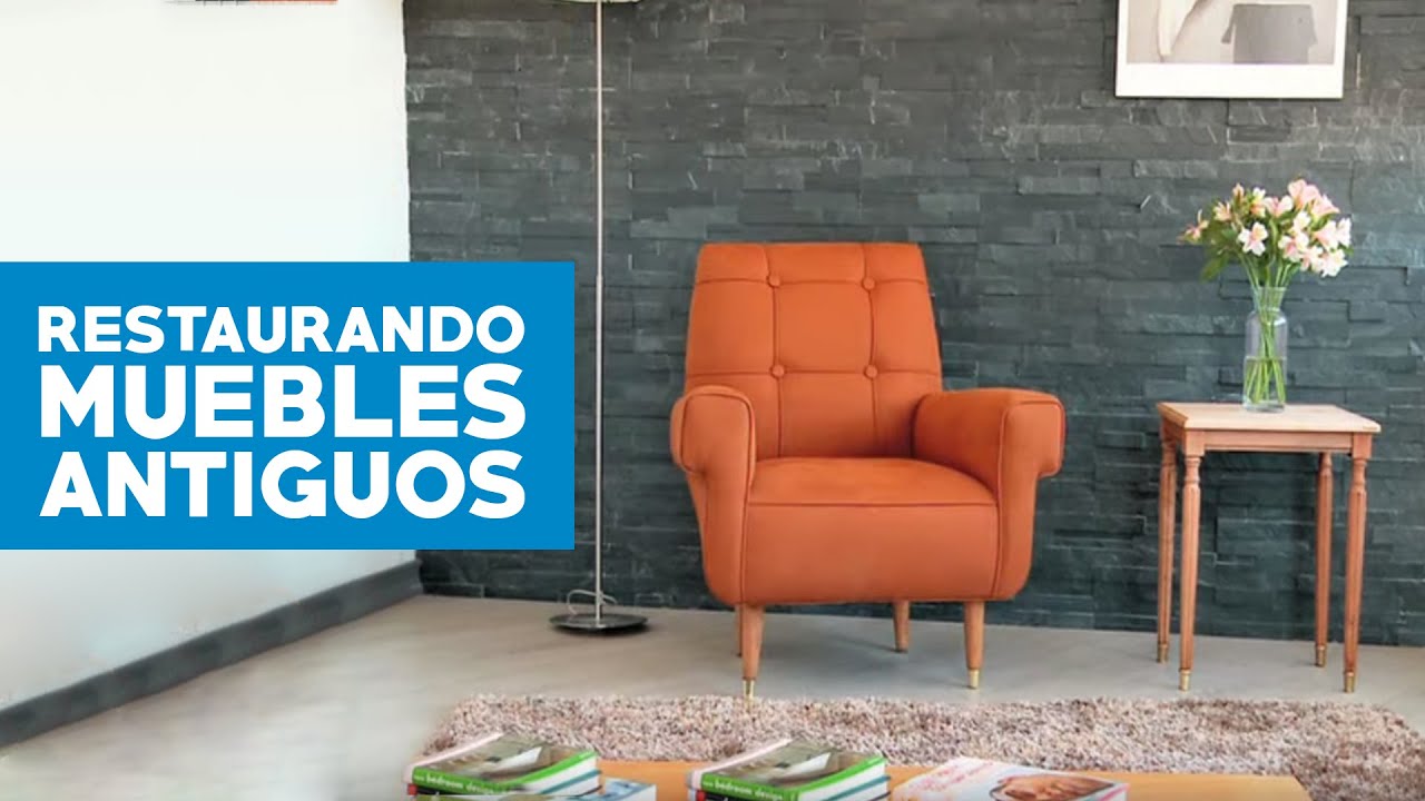 amortiguar chatarra Puro Cómo restaurar muebles antiguos - YouTube