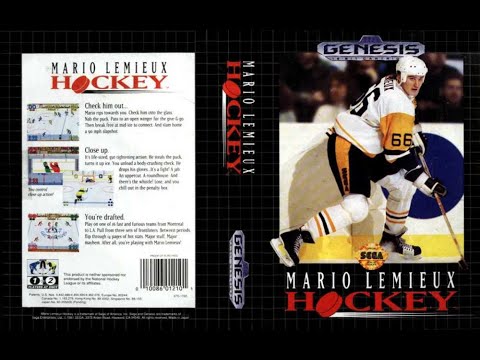 Mario Lemieux Hockey (Sega Genesis) - Game Play