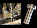 Machining A Custom Collet For An Antique Mortiser. FarmCraft101