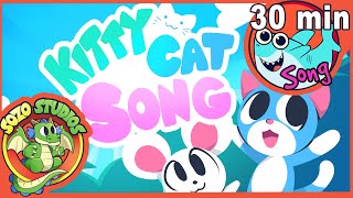 KITTY CAT SONG + MORE Family Friendly Nursery Rhymes | Sozo Studios | Toddlerific Story Time