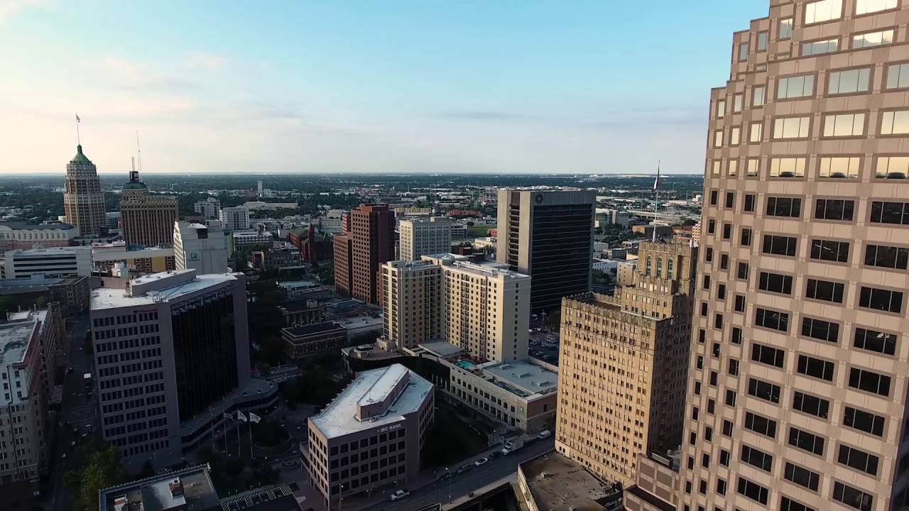 San Antonio Drone in 4K YouTube