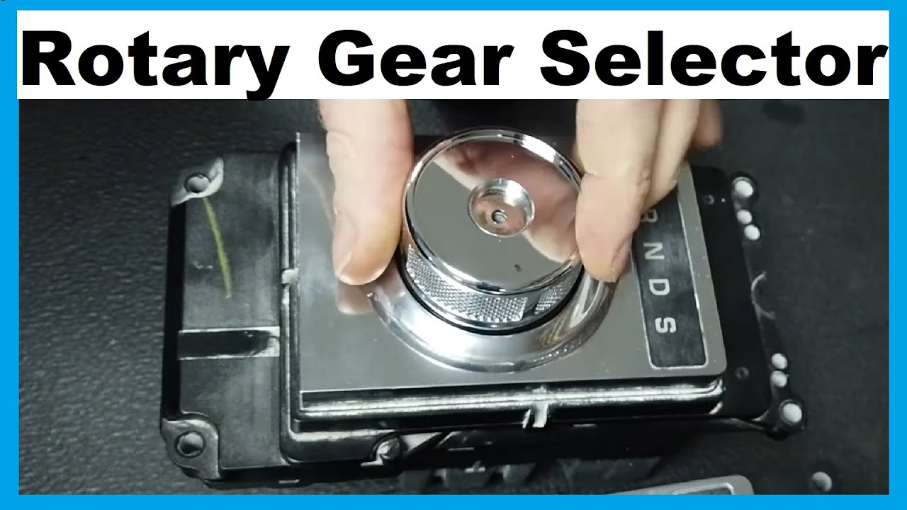 Step by Step How to remove Range Rover rotary gear knob selector