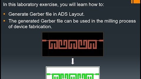 How to Generate Gerber File in ADS Layout