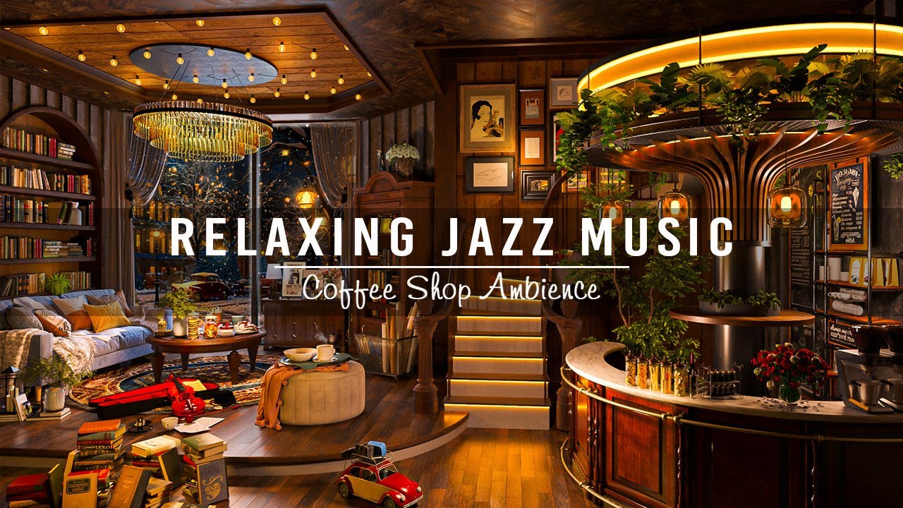 Relaxing weekend night jazz music with rain souds for deep sleep - Soft jazz - Tender piano jazz