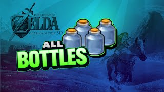 Zelda: Ocarina of Time - All Bottles