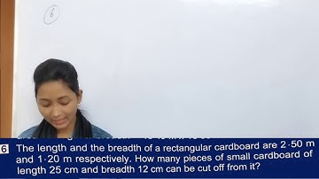 class 5th area perimeter of rectangle & square lec-2 ex-18a common mathematics