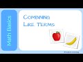 Combining Like Terms Quiz