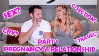 Pregnancy & Relationship Q&A Part 1 | Lauren Drain