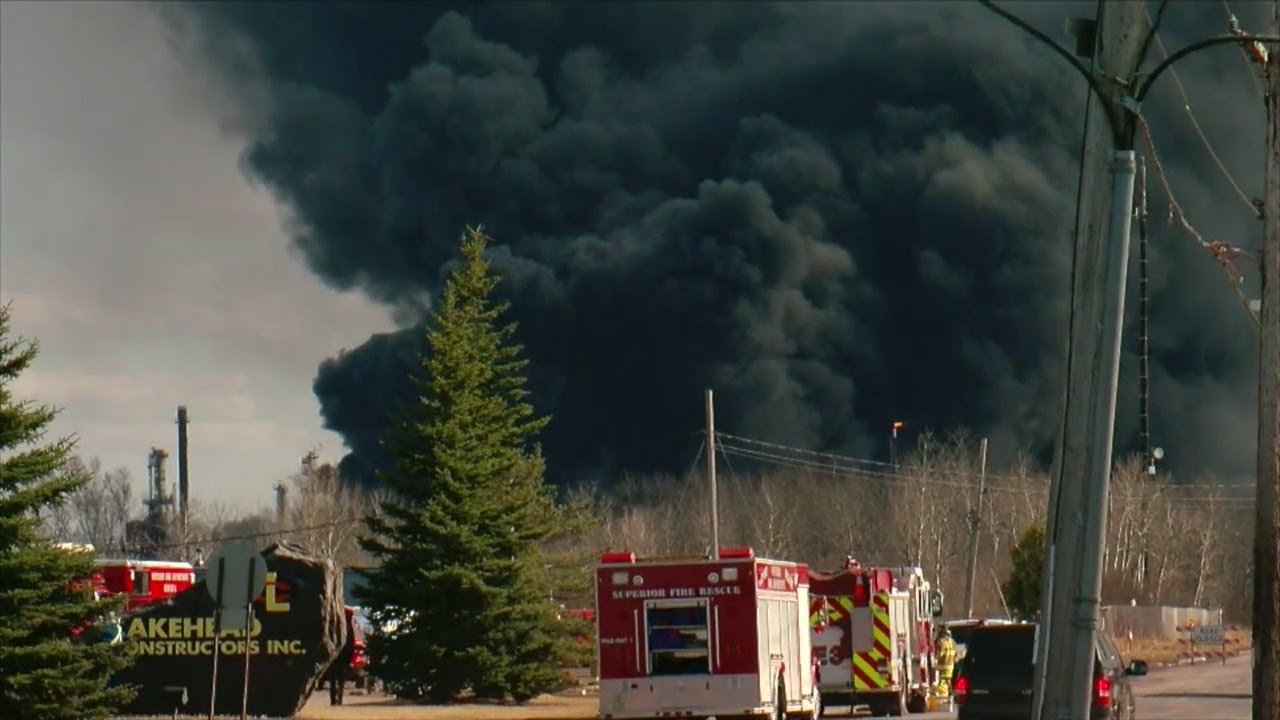 Evacuation Order Continues After Oil Refinery Explosion YouTube