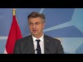 Plenković: Uskoro odluka o nabavci borbenih aviona