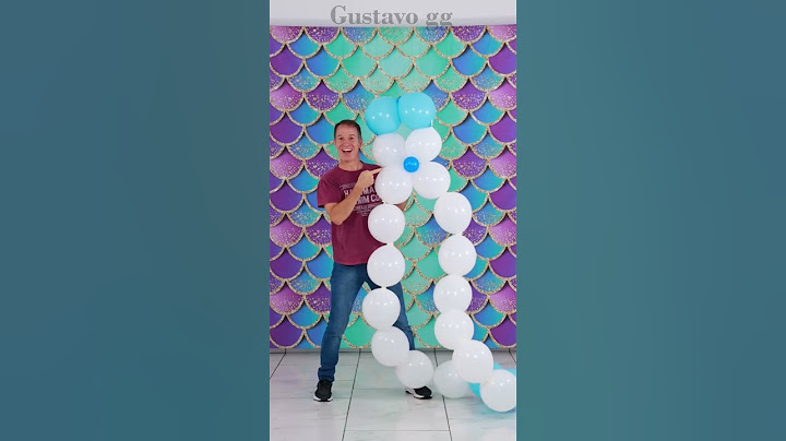 Super rapida y sencilla 🤩 decoracion de cumpleaños 🥳🎉 #tiktok #balloon #diy #birthdaydecoration
