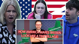 BRITISH FAMILY REACTS! How AMERICA Makes BRITAIN Look Like a Tiny Village!