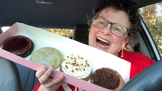 Crumbl Cookies Review w/ 2 New! -Chocolate Raspberry, Lemon Poppyseed, Gingerbread, Choc Cake