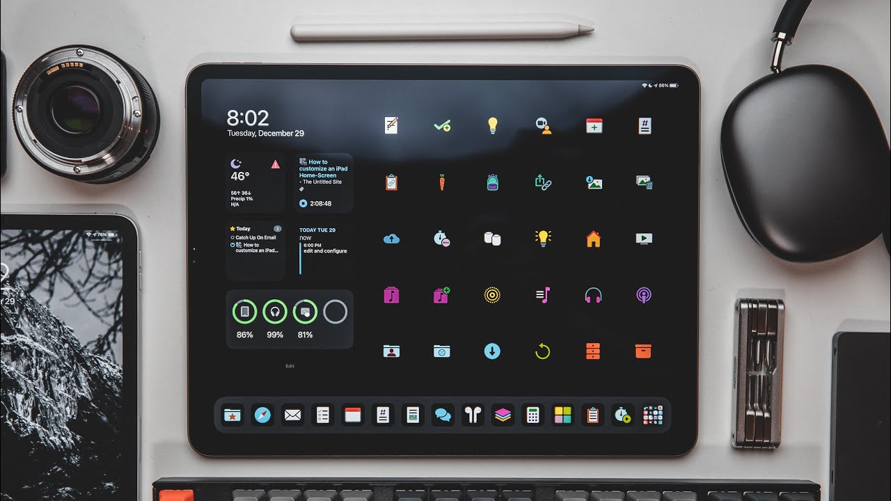 What\'s on my iPad 2021: How to Customize an iPad Home Screen - YouTube