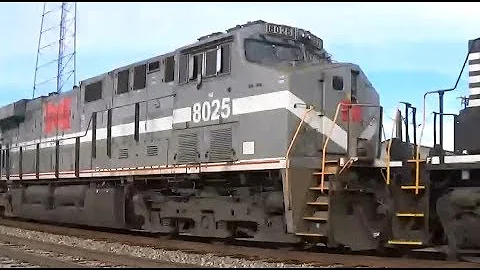 NS 192 w/ NS 8025 Monongahela Heritage Unit in Waynesboro, GA