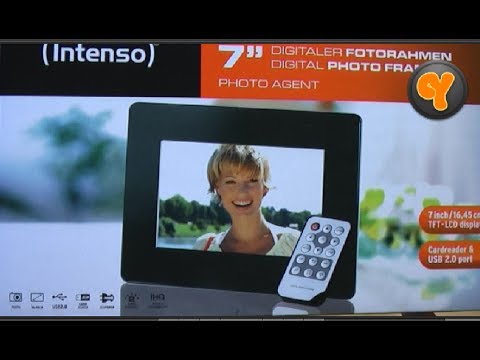 Unboxing/First Look: Intenso Photo Agent 7" Digitaler Bilderrahmen / Digital Photo Frame