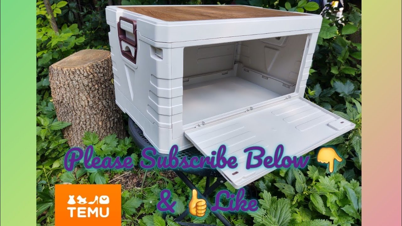 Foldable storage box found on Temu click on Link below for Exclusive deals on Temu 👇
