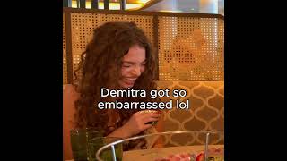 I think she enjoyed it.. 😅 #shorts